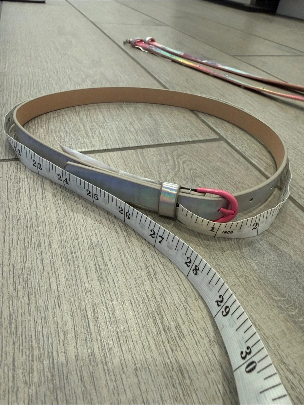 The Children's Place Metallic Rainbow & Pastel Girls' Belts - Multicolor